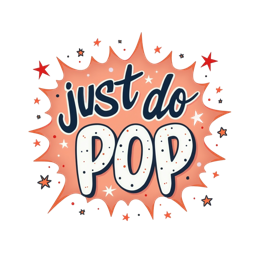 quotes just do pop SVG PNG design with bold lettering