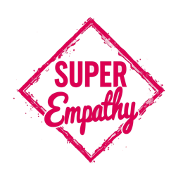 super empathy SVG PNG design with bold lettering, an uplifting message