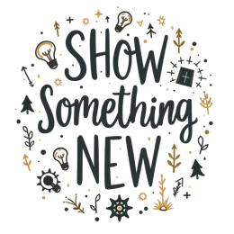 show something new SVG PNG design with hand-drawn style