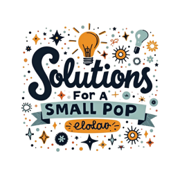 solutions pop SVG PNG design with bold lettering