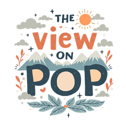 view mountains sky SVG PNG design with bold lettering