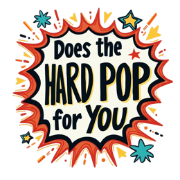 pop vibrant SVG PNG design with bold lettering
