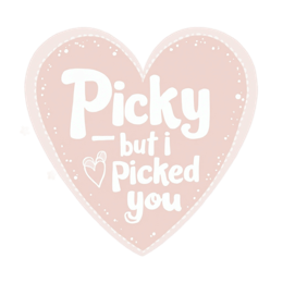quote heart SVG PNG design with bold lettering