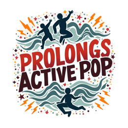active pop SVG PNG design with bold lettering