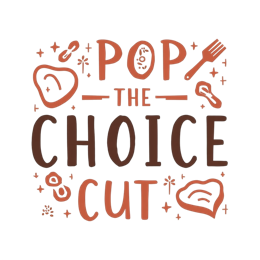 pop choice cut SVG PNG design with bold lettering