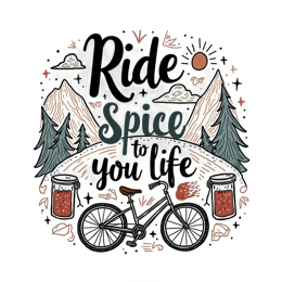 ride nature SVG PNG design with bold lettering