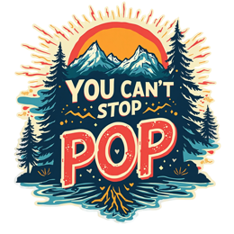 nature mountains SVG PNG design with bold lettering
