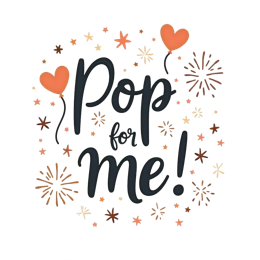 party balloons fireworks SVG PNG design with bold lettering