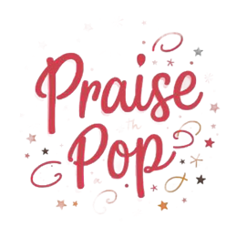 praise pop SVG PNG design with bold lettering
