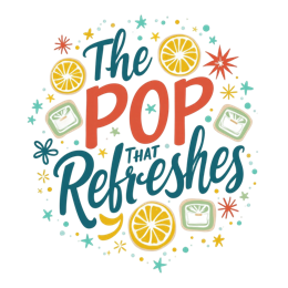 beverages refreshing SVG PNG design with hand-drawn style, bold lettering