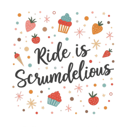 ride scrumptious SVG PNG design with hand-drawn style