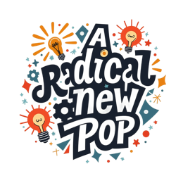 radical new pop SVG PNG design with bold lettering