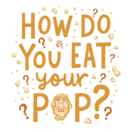 quotes popcorn SVG PNG design with bold lettering