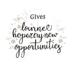 inspiration quotes floral SVG PNG design with hand-drawn style, white floral elements