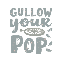 gull your pop shirt SVG PNG design with hand-drawn style, bold lettering
