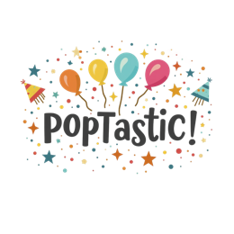 party balloons SVG PNG design with bold lettering