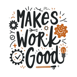 quotes work SVG PNG design with bold lettering, an uplifting message