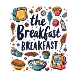 breakfast shirt SVG PNG design with bold lettering
