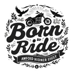 motorcycle freedom SVG PNG design with bold lettering, black and white floral elements