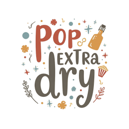 soda popcorn SVG PNG design with bold lettering, red floral elements