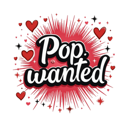 hearts stars SVG PNG design with bold lettering