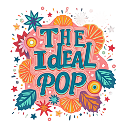 the ideal pop SVG PNG design with hand-drawn style, bold lettering, pink floral elements