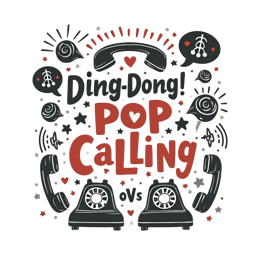pop calling SVG PNG design with bold lettering