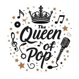 music queen shirt SVG PNG design with bold lettering