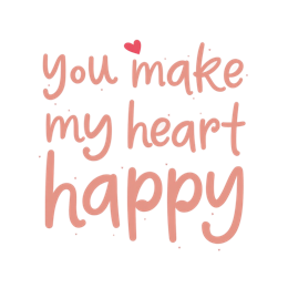 happy heart SVG PNG design with an uplifting message