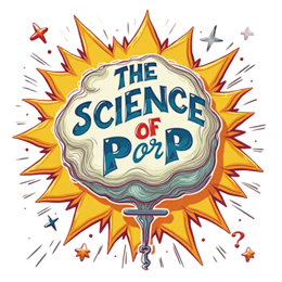 science cartoon SVG PNG design with bold lettering