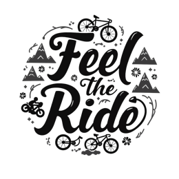 biking adventure SVG PNG design with bold lettering, an uplifting message