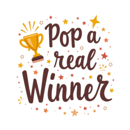 winner trophy SVG PNG design with bold lettering, an uplifting message