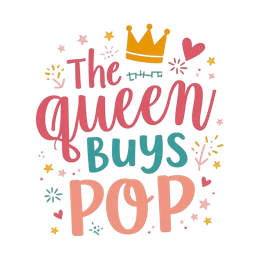 quotes queen buys SVG PNG design