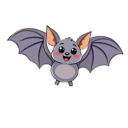 bat night SVG PNG design