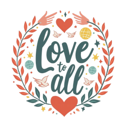 love graphics SVG PNG design with bold lettering, white and red floral elements
