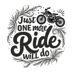 motorcycle quote SVG PNG design with bold lettering
