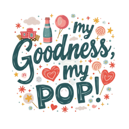 pop cuteness SVG PNG design with bold lettering