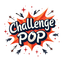 challenge pop SVG PNG design with bold lettering