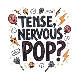 sarcastic quotes tense nervous SVG PNG design with bold lettering