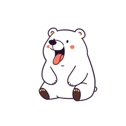 cartoon bear shirt SVG PNG design