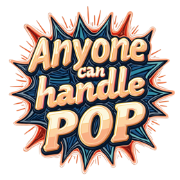 pop illustration shirt SVG PNG design with bold lettering