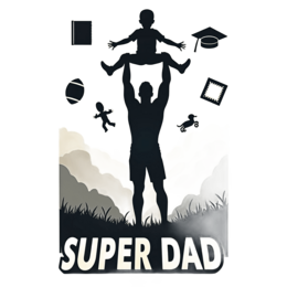 superdad family fun SVG PNG design
