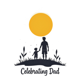 father's day celebration sunshine SVG PNG design with bold lettering