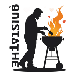 grilling hearts shirt SVG PNG design