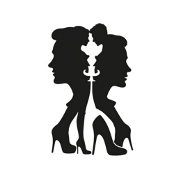 silhouette love SVG PNG design with clean design elements