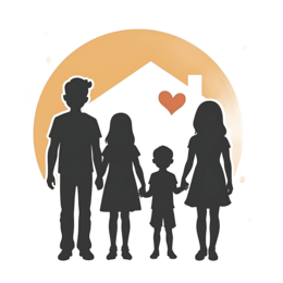 family home SVG PNG design