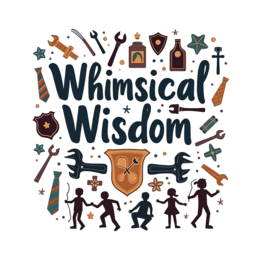 whimsical wisdom SVG PNG design with bold lettering