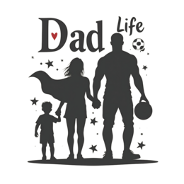 dad life soccer shirt SVG PNG design with bold lettering
