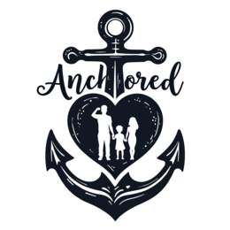 family anchor SVG PNG design with bold lettering