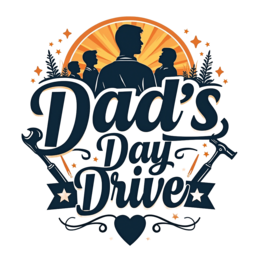 fathers day dad drive shirt SVG PNG design with bold lettering